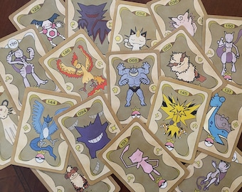 ミュウ、セレビィ、ジラーチ - ポケモン幾何学カード - 3 枚セット