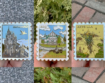 Sellos de Eorzea 2 - HEAVENSWARD - Pines de esmalte de FFXIV