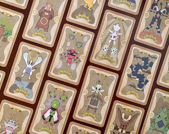 Cartas individuales de Pokémon de la segunda generación: Arcanos mayores