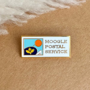 Moogle Postal Service Pin - Final Fantasy FFXIV