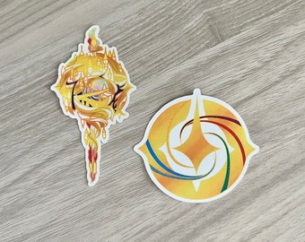 Lorcana Symbol & Great Illuminary Stickers - Vinyl Waterproof Stickers