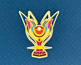 Pokemon Unite Master Rank Sticker - Vinyl Waterproof