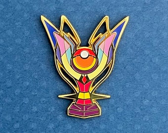 Pokemon Unite Master Rank Pin - Hard Enamel