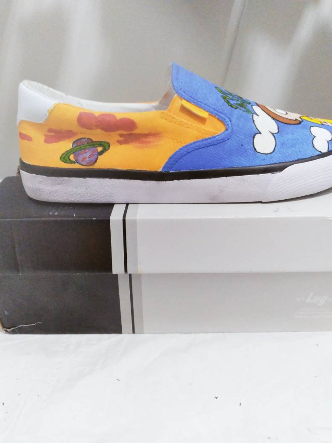 Rick And Morty Yeezy Sneakers Shoes - Luxwoo.com