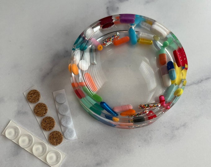 Round Clear Chill Pill Ashtray