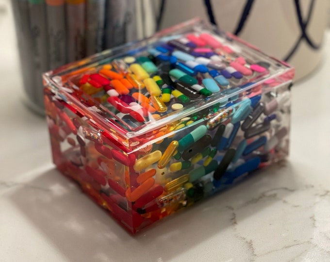Chill Pill Catch-All Box - Rainbow