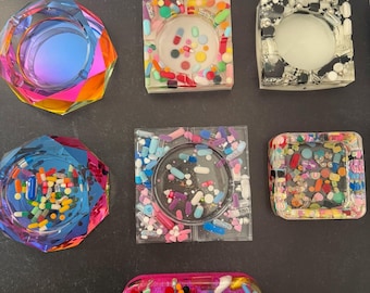 Ready to Ship Happy Accidents - Larger Ashtray
