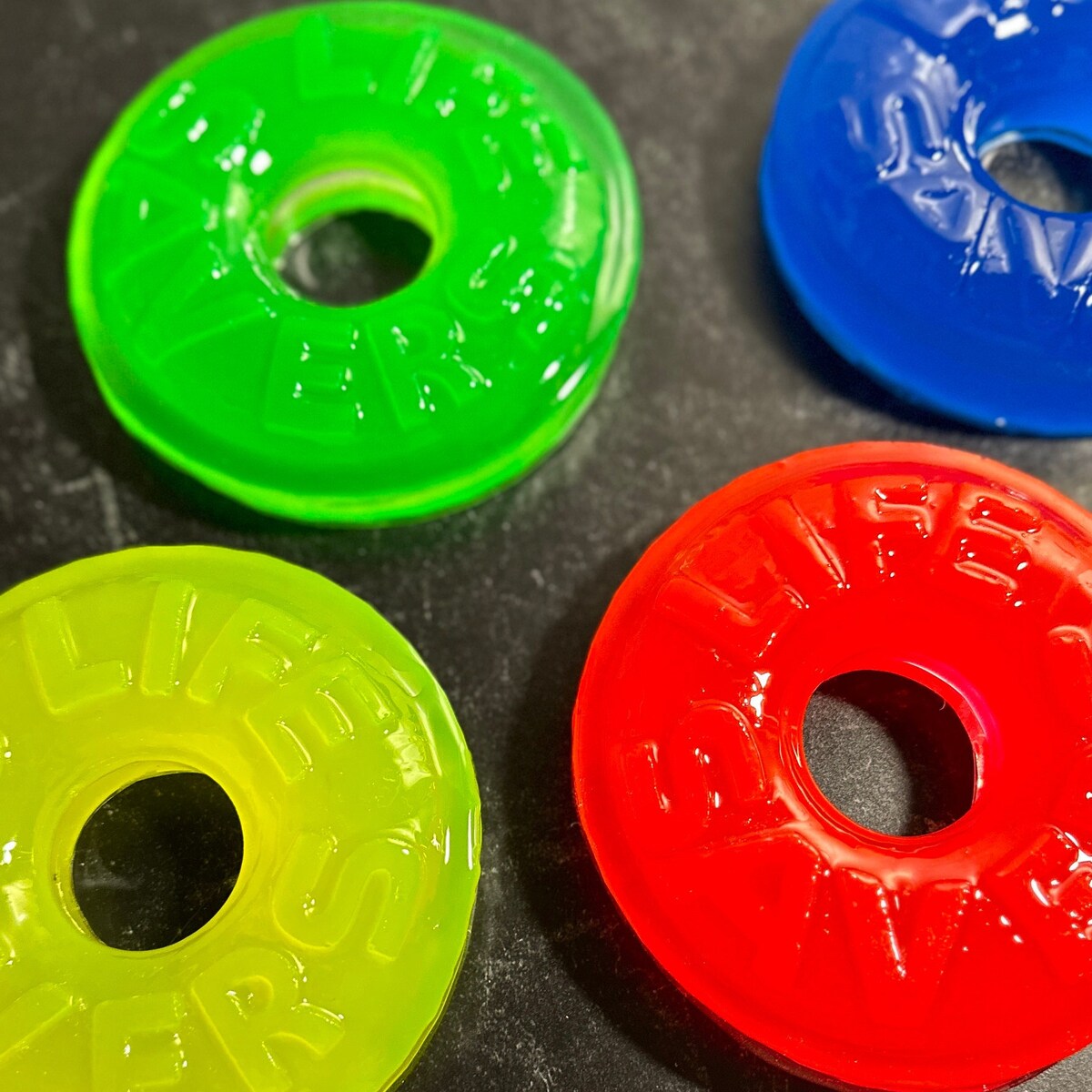 Colorful Lifesaver Art Wall or Desk single - Etsy