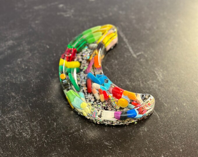 Starry Night Moon Chill Pill Ashtray