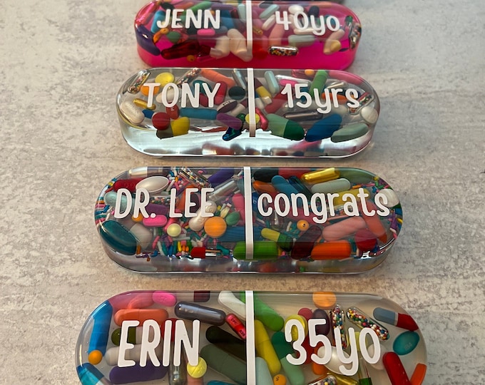 Customizable Capsule Paperweight