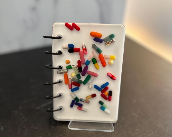 3.5" x 5" (A7) Chill Pill Binder Notebook Planner