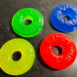 Colorful Lifesaver Art - Wall or Desk (Single)