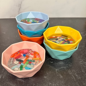 Large Geometric Chill Pill Ring Dish