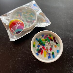 White Chill Pill Ring Dish