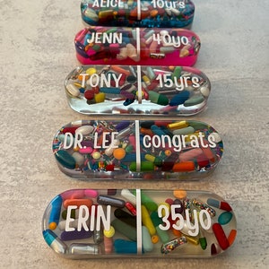 Customizable Capsule Paperweight