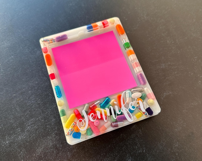 Chill Pill Sticky Note Holder