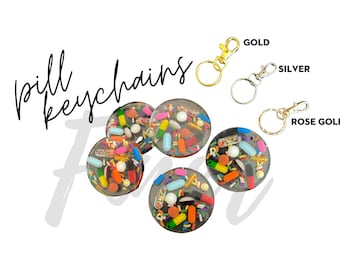 Chill Pill Keychain