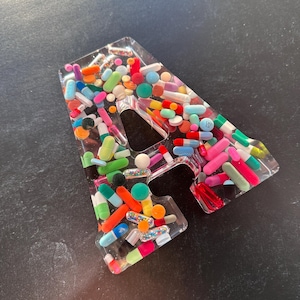 Letras grandes de 15 cm para escritorio Chill Pill (individual)