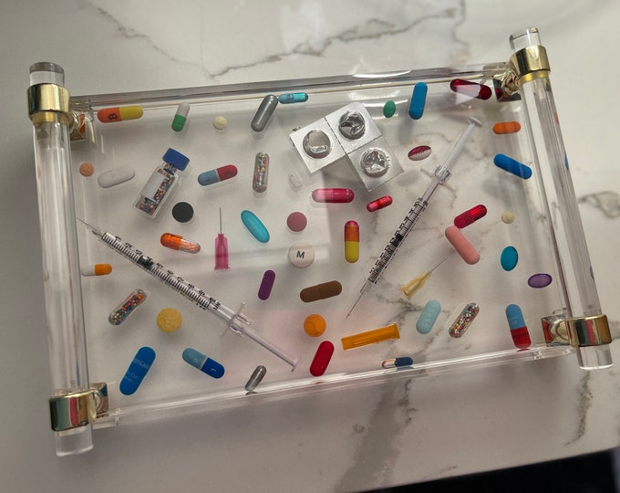 Deluxe Chill Pill Low Tray with Handles