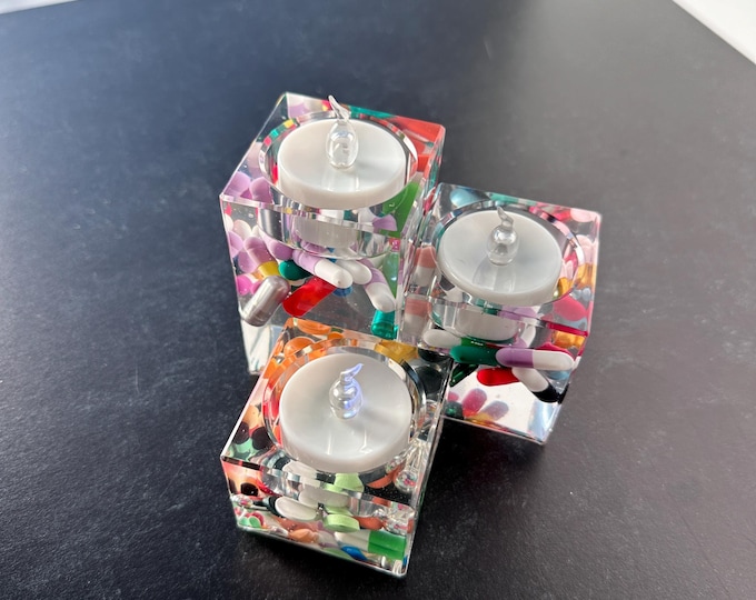 Unique Original - Set of 3 Tealight Holders
