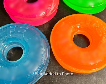 Jumbo Candy Rings – Set of 4