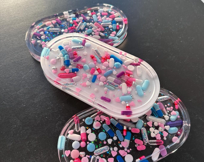 Pastel Chill Pill Resin Tray (Single)