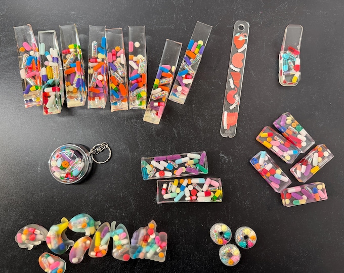 Ready to Ship Happy Accident - Hooks, Bookmark, Rectangle, Body Parts