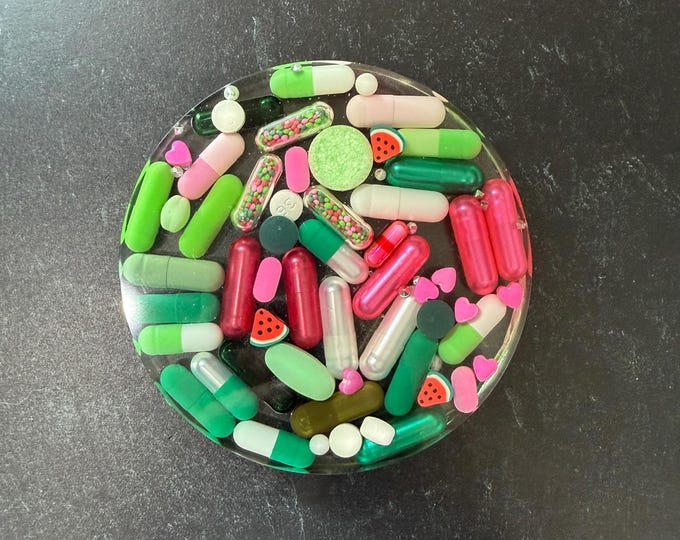 One & Done - Watermelon Sugar Pill Coaster (Single)