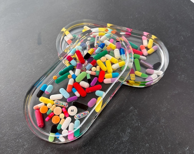 Chill Pill Resin Tray Without Sprinkles (Single)
