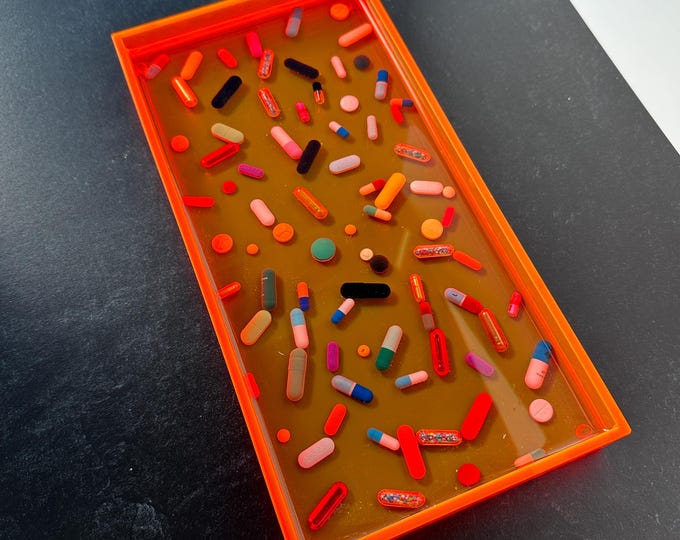 Neon Series Chill Pill Low Tray - Orange