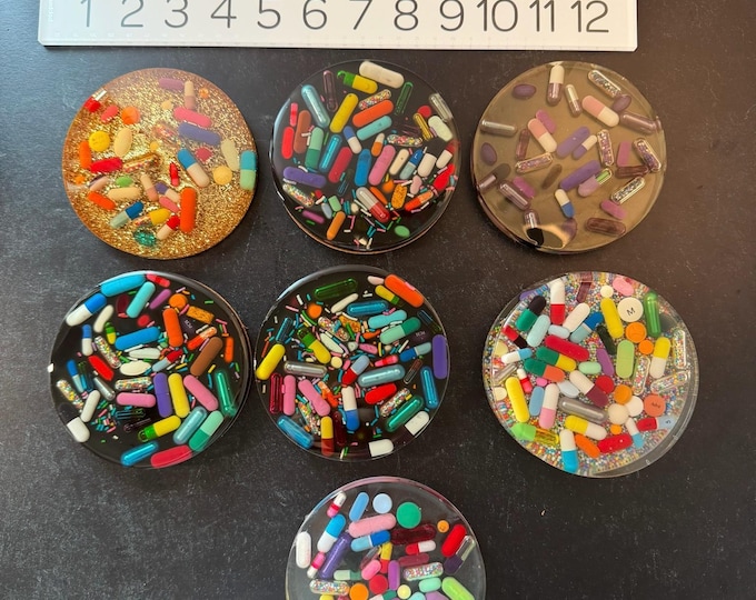 Ready to Ship Happy Accidents - Single Coasters