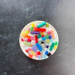 White Chill Pill Coaster Without Sprinkles (Single)