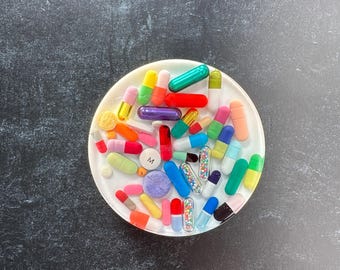 White Chill Pill Coaster Without Sprinkles (Single)