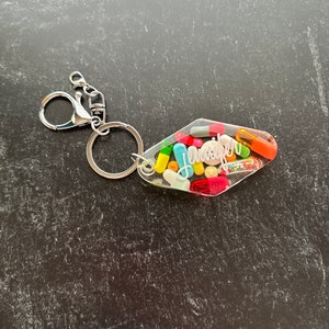 Chill Pill Keychain -  Singapore