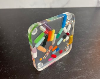 One & Done Square Chill Pill Coaster Without Sprinkles (Single)