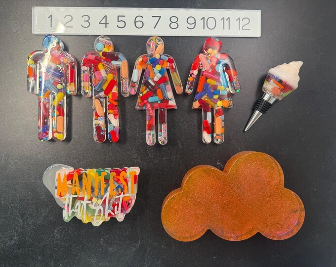 Ready to Ship Happy Accidents - Pill People, Cloud, Cupcake, Manifest