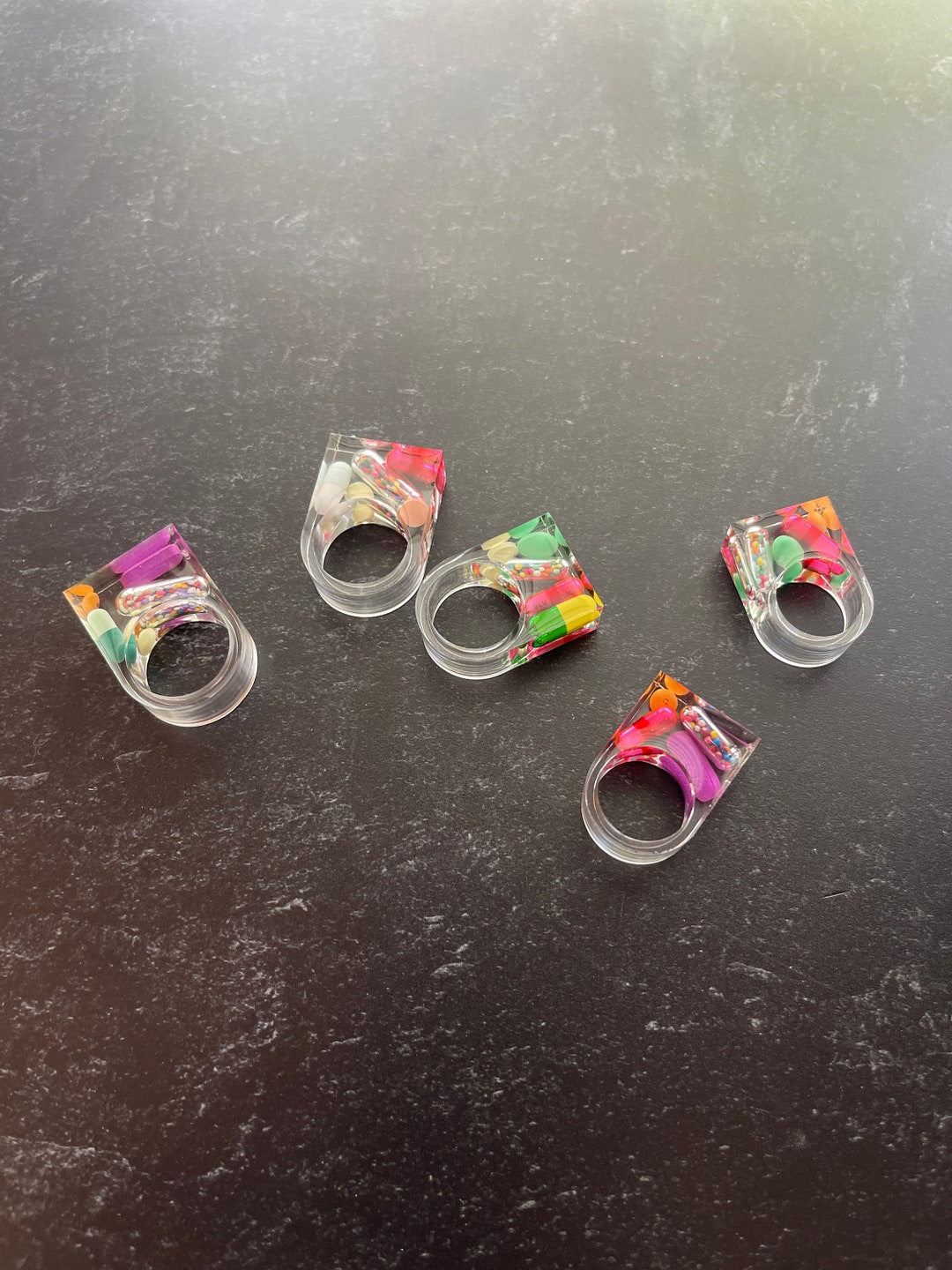 Chill Rings Chill Pill Costume Ring - Etsy