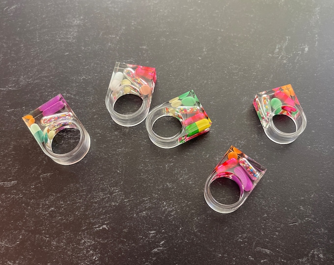 Chill Pill Costume Ring