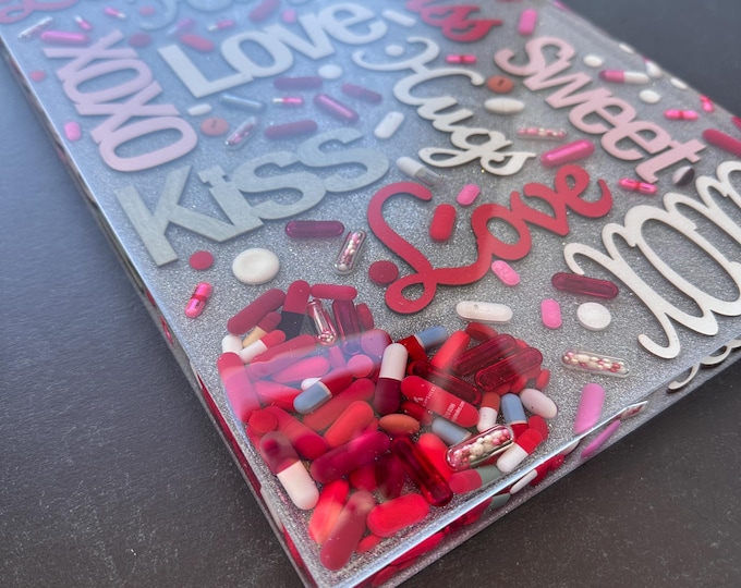 Unique Original - Love Pill Clipboard or Tray