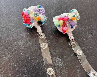 Bow Chill Pill Badge Reel - Single