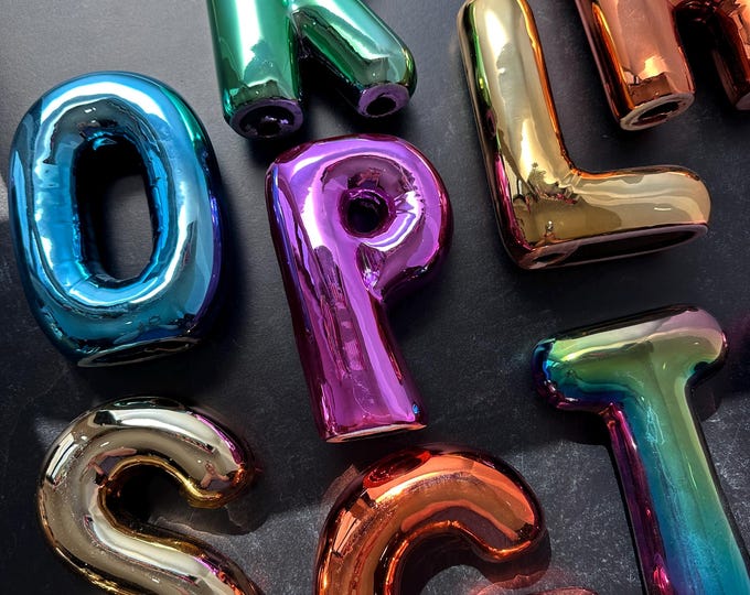 Unique Original - Metallic Letter
