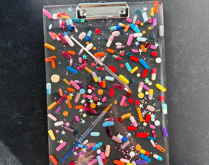 Finer Branded Chill Pill Clipboard