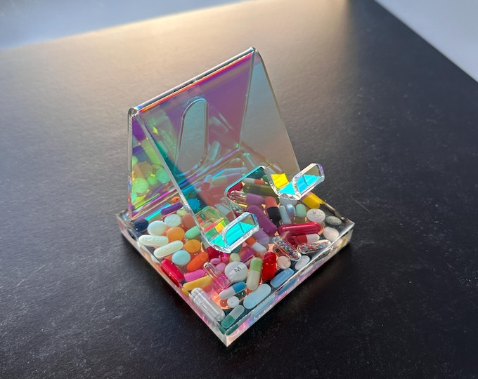 Iridescent Chill Pill Phone Holder