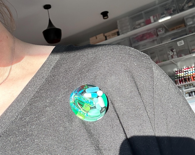 The Mystery Bin - Wearable Flare Pin (Single)