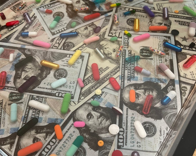 Gangsta Chill Pill Tray with Handles
