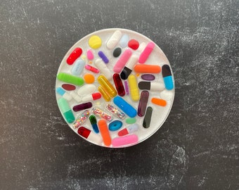 Silver Chill Pill Coaster (Single)