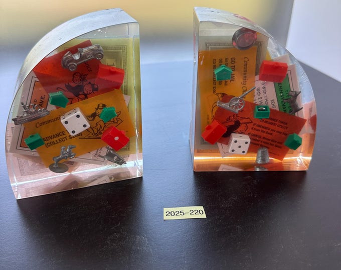 Happy Accident Monopoly Bookend Set - 2025-220
