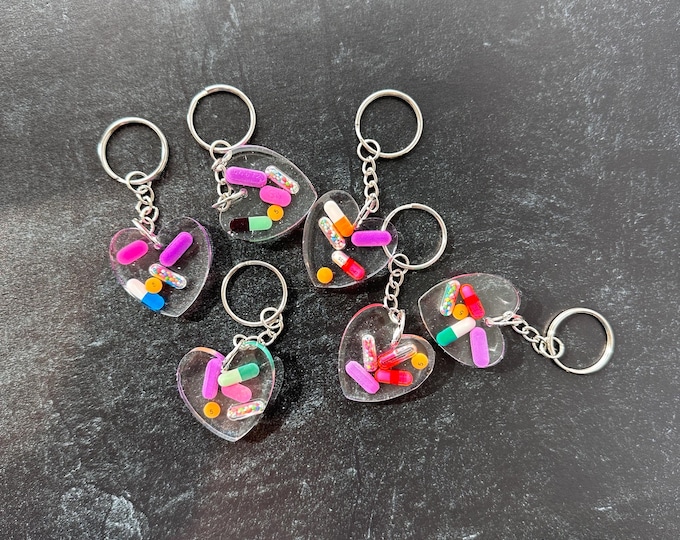 3 Dollar Chill Pill Keychain (single)