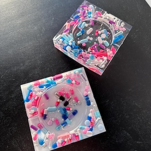 Large Pastel Chill Pill Ashtray