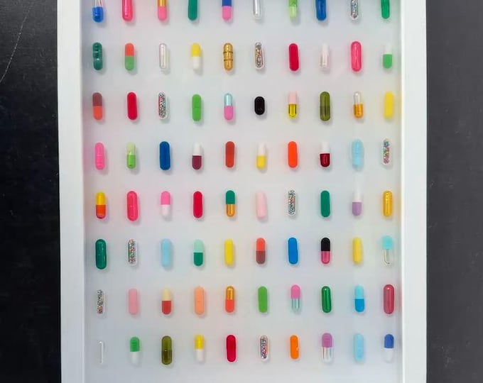 Custom Chill Pill Resin Art
